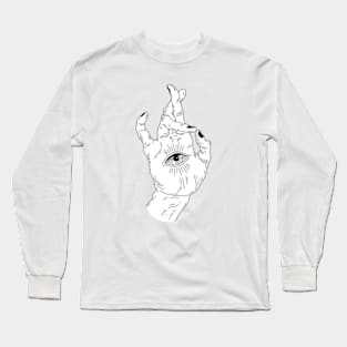 Third Eye Minimal Long Sleeve T-Shirt